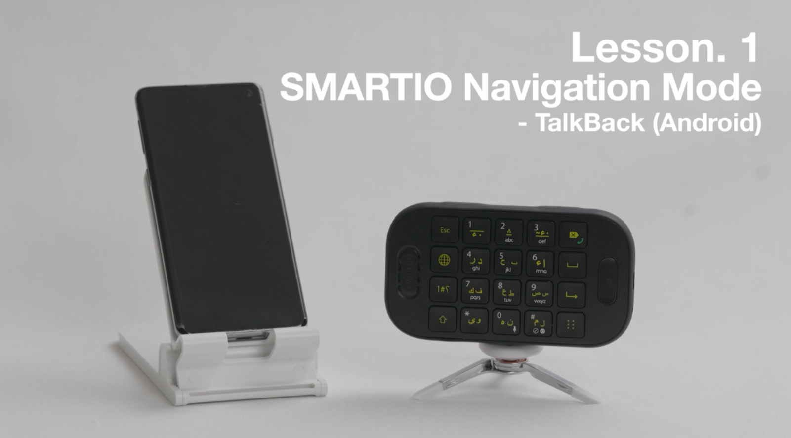 Using SMARTIO(Navigation Mode-TalkBack)